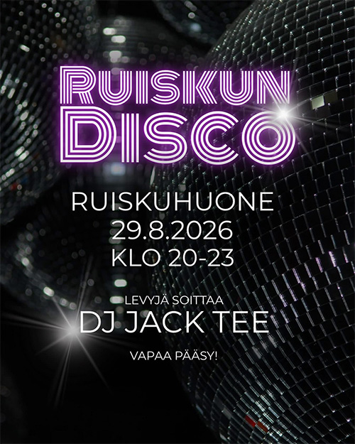 Jartse Tuominen Ruiskun Disco.